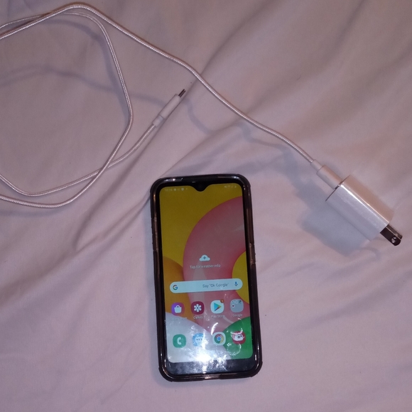 Galaxy A01 Android Phone.